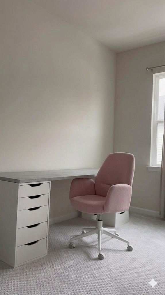 Ikea Bureau, Maison & Meubles, Bureaux, Comme neuf, Autres types, IKEA, Blanc, Avec tiroirs, Enlèvement