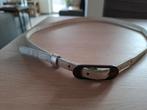 Fijn ceintuur-riempje zilver (mt L), Kleding | Dames, Riemen en Ceinturen, Minder dan 3 cm, Overige kleuren, 100 cm of meer, Tailleriem