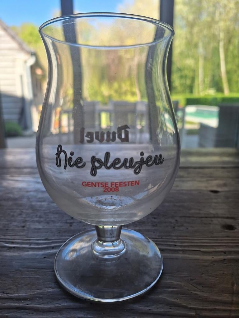 Double verre Gentse feesten nie pleujeu 2008, Enlèvement ou Envoi, Duvel