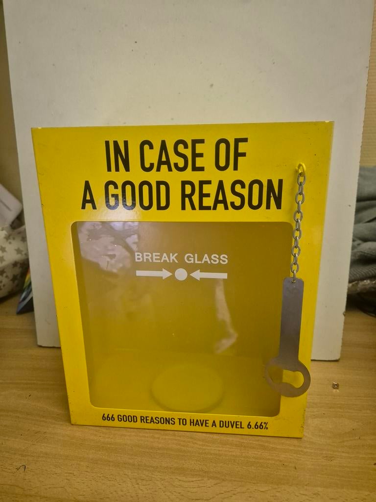 Duvel 6.66 noodkoffer! Zeldzaam