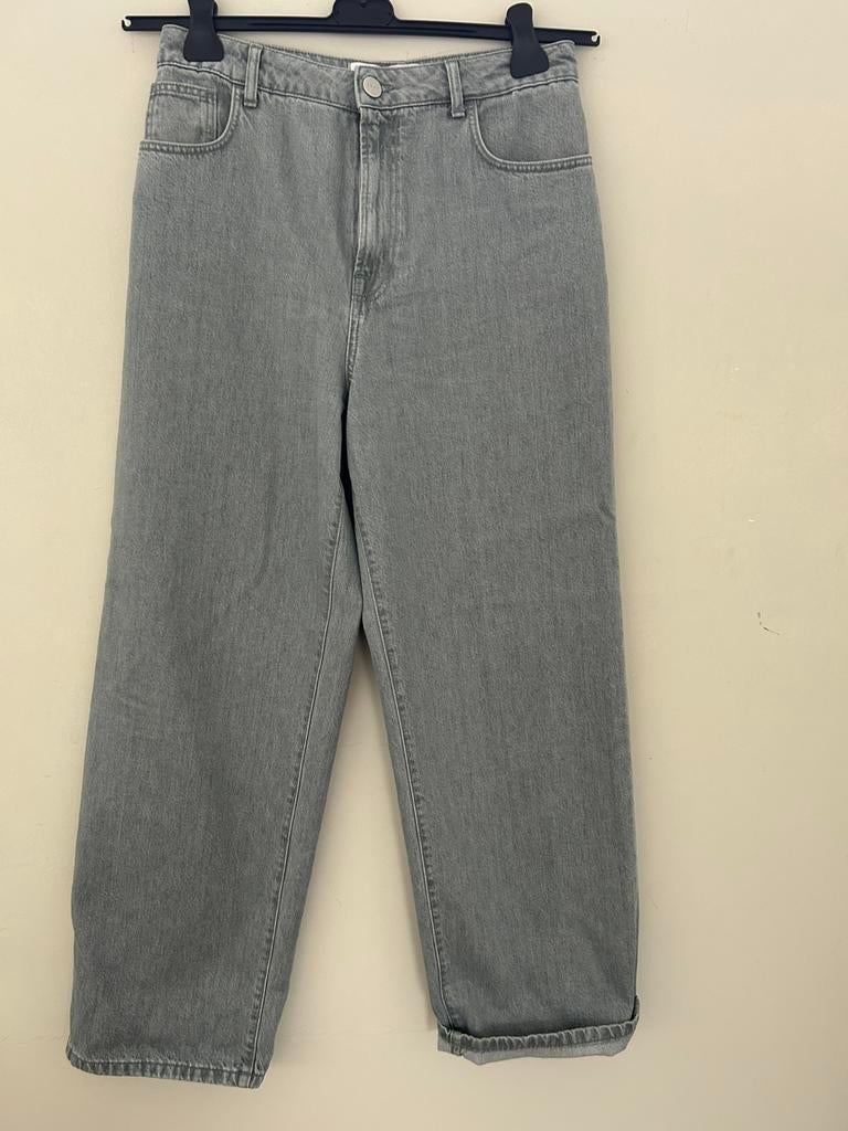Rohe licht grijze jeansbroek mt 40, Kleding | Dames, Spijkerbroeken en Jeans, Verzenden, Zo goed als nieuw