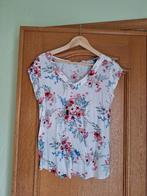 Blouse rose pâle à petite fleurs - taille 40, Kleding | Dames, Blouses en Tunieken, Saint tropez, Zo goed als nieuw, Roze, Ophalen