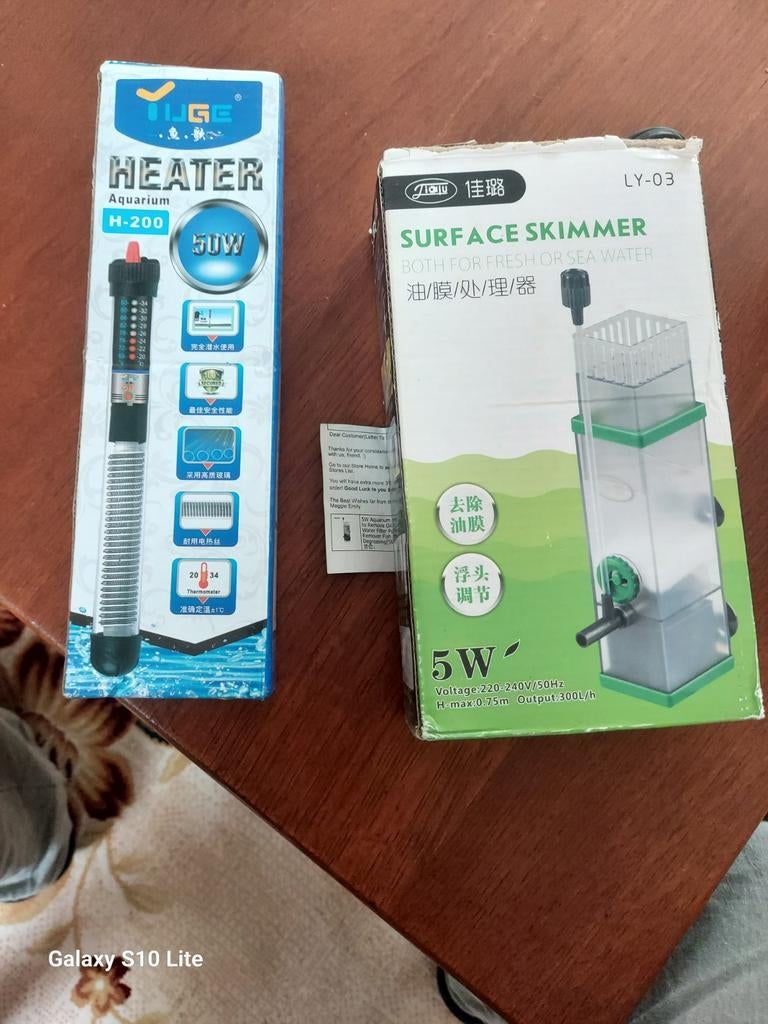 Heater + pomp filiter, Dieren en Toebehoren, Ophalen