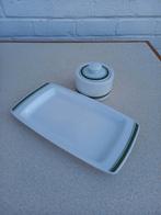 Plat de présentation et son sucrier Kahla, Comme neuf, Enlèvement, Autres styles, Récipient(s)