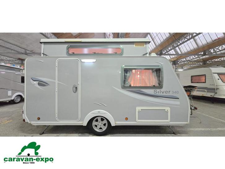 SILVER TREND 340, Caravanes & Camping, Caravanes, Entreprise, jusqu'à 3, 750 - 1000 kg, Autres marques, 4 à 5 mètres