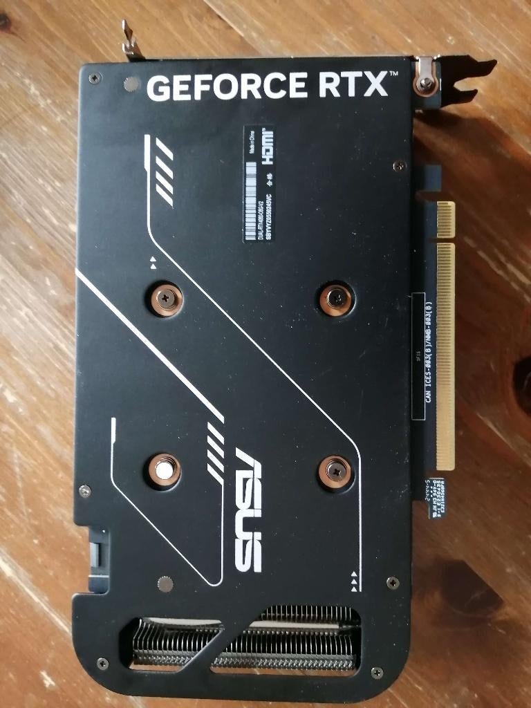 ASUS Geforce RTX 4060 TI (8 GB) videokaart, Ophalen, GDDR6, PCI-Express 4, Zo goed als nieuw
