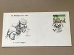 enveloppe H. Blood Procession 1989 avec cachet, Timbres & Monnaies, Lettres & Enveloppes | Belgique, Enlèvement ou Envoi
