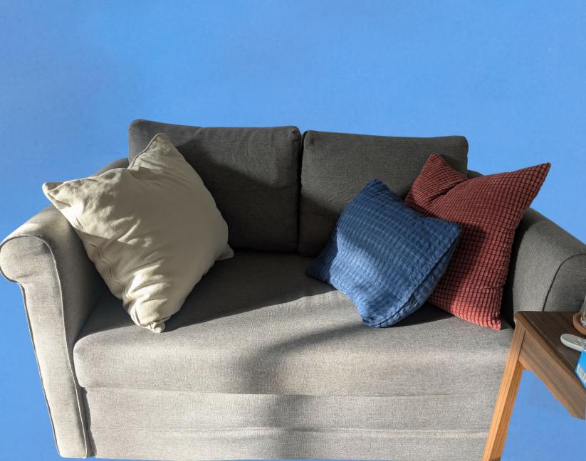 slaapzetel/ sofabed, Huis en Inrichting, Slaapkamer | Slaapbanken, Ophalen, 140 cm, Zo goed als nieuw, Twijfelaar