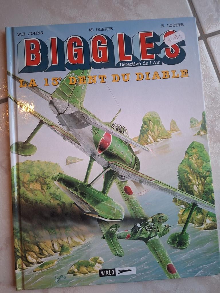 Biggles La 13e Dent du Diable 1997 Eo Cotée de 10 a 15€, Une BD, Comme neuf