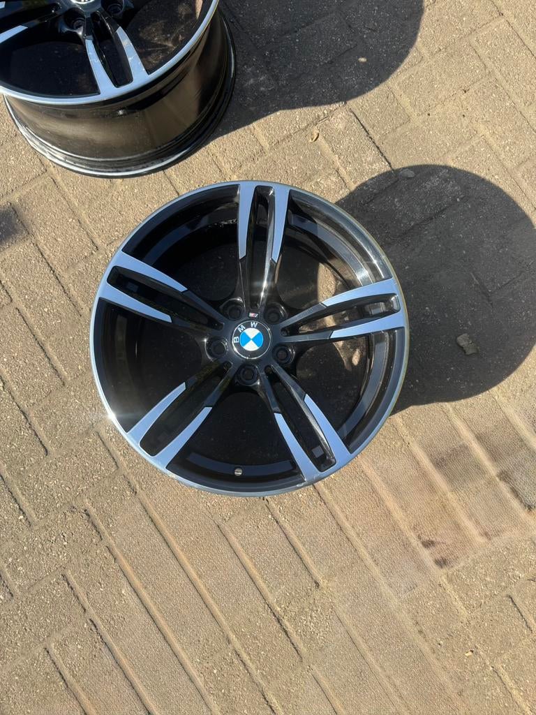 Originele BMW Style 437M breedset 19 inch – BMW M2/M3/M4, Gebruikt, Velg(en), 265 mm, Personenwagen