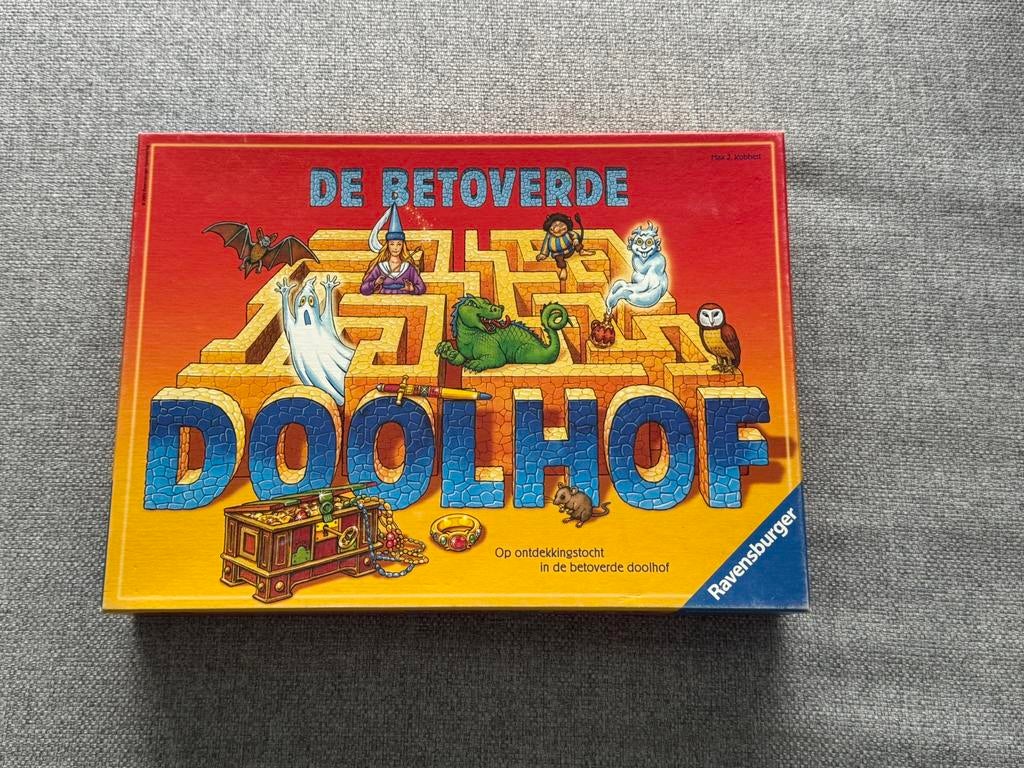 SPEL - De betoverende doolhof, Hobby en Vrije tijd, Gezelschapsspellen | Bordspellen, Ophalen of Verzenden