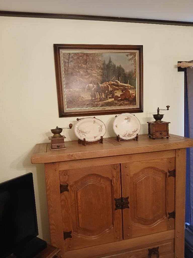 antieke borden en koffiemolens, Ophalen