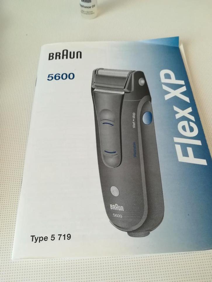 scheerapparaat merk Braun flex xp extra close shave, Electroménager, Équipement de Soins personnels, Neuf, Rasage ou Épilation