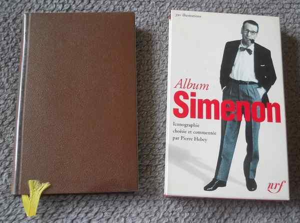Album Georges Simenon  ( Bibliothèque de la Pléiade ), Boeken, Biografieën, Gelezen, Ophalen of Verzenden