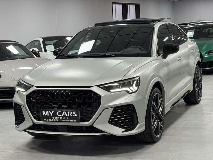 Audi RS Q3 Sportback Exclusive Mat. Sieges Daytona Carbone, Auto's, Audi, Bedrijf, Te koop, RSQ3, 4x4, ABS, Achteruitrijcamera