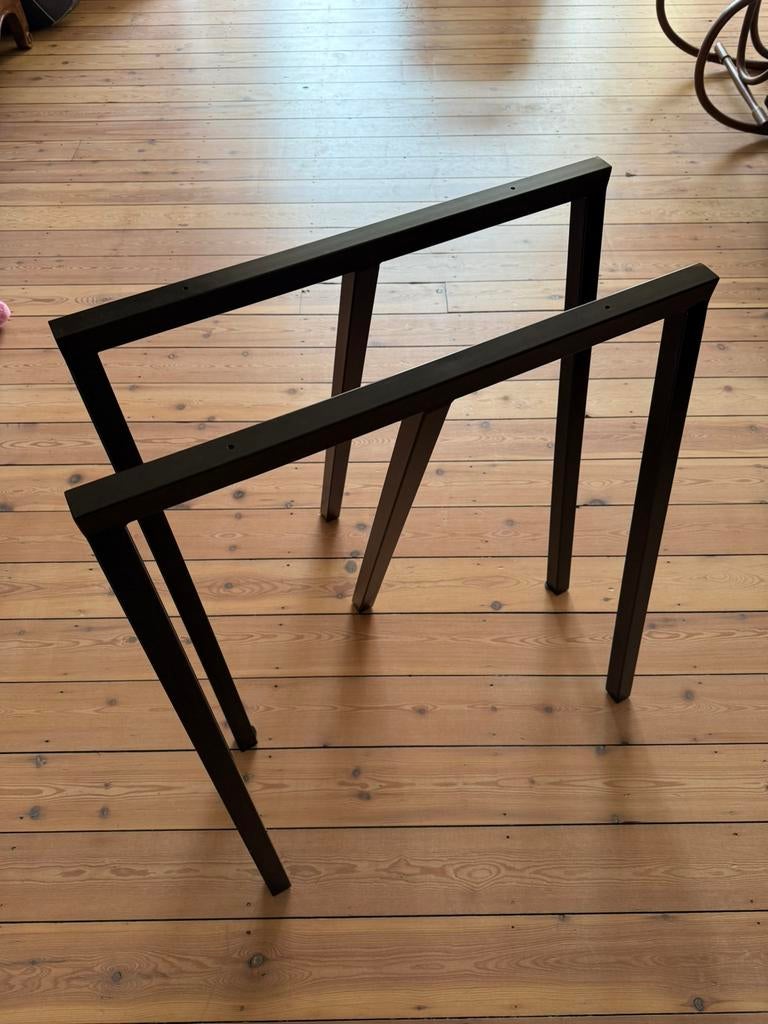 Tréteaux HAY Loop noir, Ophalen, Gebruikt, Tafelpoot