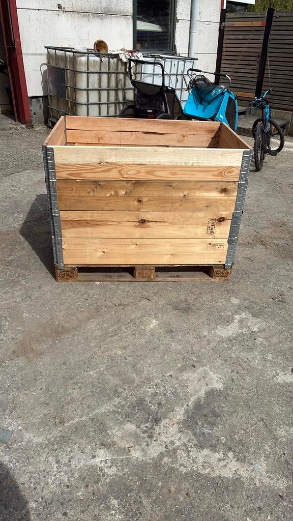 Opzetrand pallet, Ophalen, Zo goed als nieuw