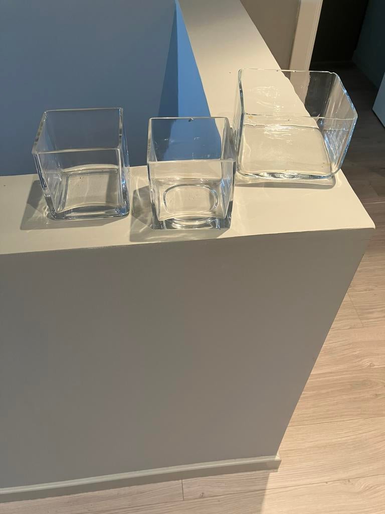 Glazen stolpen, Ophalen of Verzenden