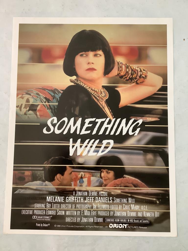 SOMETHING WILD   FILMPOSTER / AFFICHE   40-52 cm, Verzamelen, Posters, Ophalen of Verzenden