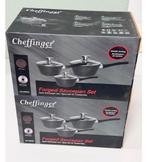 Set de casseroles Cheffinger 16 18 20 cm à induction Neufe, Neuf, Enlèvement ou Envoi, Aluminium, Plaque céramique