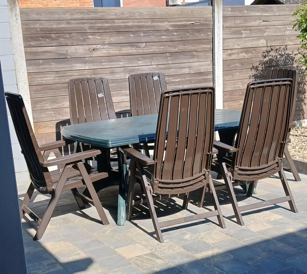 Volledige tuinset te koop, Jardin & Terrasse, Ensembles de jardin, Enlèvement, Salons de jardin