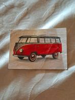 Prentje/Chromo : Volkswagen Kombi / Chocolade Jacques, Enlèvement ou Envoi, Gravure, Utilisé, Autres sujets/thèmes