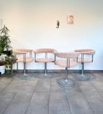 Vintage design draaistoelen, Huis en Inrichting, Ophalen, Gebruikt, Stof