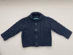Blauwe dikke trui maat 62, Kinderen en Baby's, Babykleding | Maat 62, Truitje of Vestje, Ophalen of Verzenden, Zo goed als nieuw