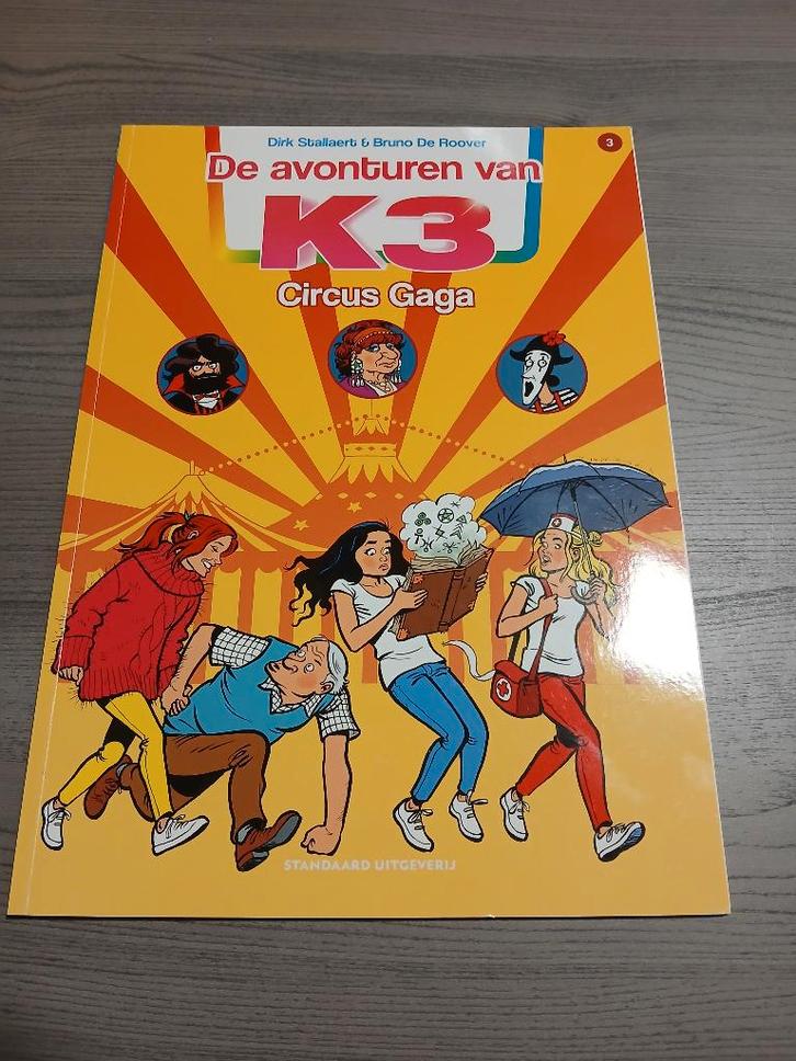 De avonturen van K3 – Circus Gaga, Livres, BD, Comme neuf, Une BD, Enlèvement ou Envoi