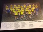 wielerkaart 1978 team ijsboerke gios  fons de wolf godefroot, Verzenden, Zo goed als nieuw