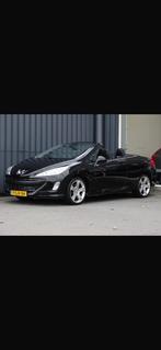 Peugeot 308  cabrio automaat alle extra’s, Auto's, Automaat, 4 zetels, Zwart, 4 cilinders