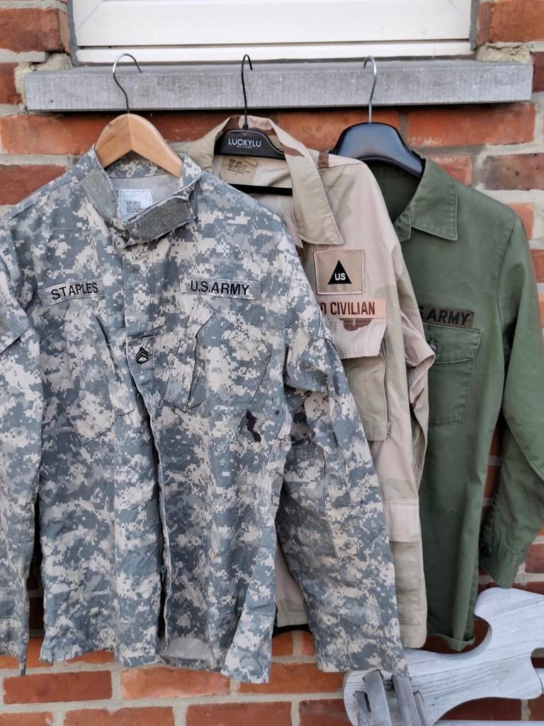 Chemises de l'armée américaine, Enlèvement ou Envoi, Armée de terre, Vêtements ou Chaussures