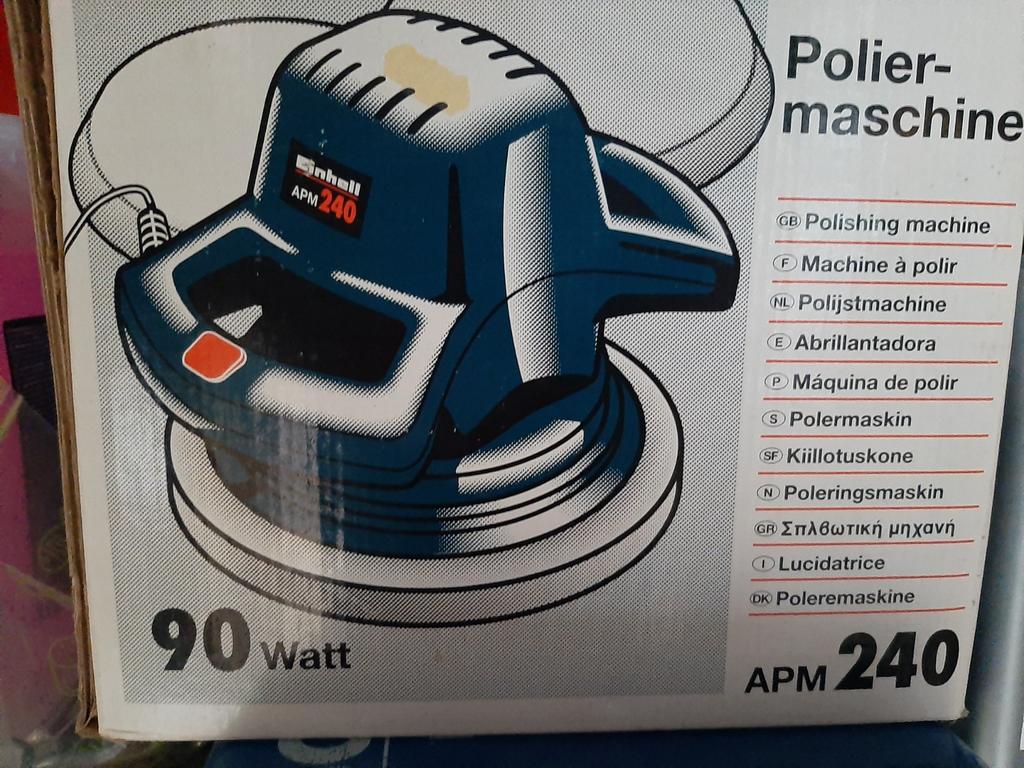 Poliermachiene, Autos : Divers, Produits d'entretien, Enlèvement