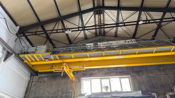 Rolbrug 16.700 / 2x 5 ton / Demag / 2021 / izgst, Doe-het-zelf en Bouw, Lieren en Takels, Zo goed als nieuw, Elektrisch, Ophalen