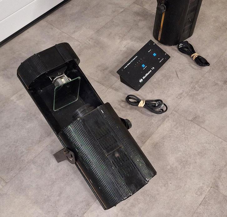 DJ -Licht effeckten GENI-Minimaster 16, Muziek en Instrumenten, Licht en Laser, Gebruikt, Licht, Geluidgestuurd, Kleur, Ophalen