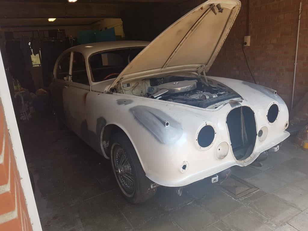 Jaguar MK 2 de 1965.  3.8 litres, Auto's, Jaguar, Particulier, Leder