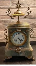 Horloge de cheminée ancienne Japy Freres 1889—, Antiquités & Art, Enlèvement ou Envoi