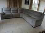 Hoeksalon (salon Toulouse, stof, zilver grijs, ), Ophalen, Gebruikt, Stof