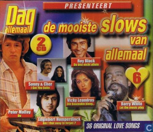 CD De mooiste slow's van Dag Allemaal, Cd's en Dvd's, Cd's | Verzamelalbums, Zo goed als nieuw, Ophalen of Verzenden