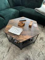 Salontafel industrieel, Huis en Inrichting, Tafels | Salontafels, Ophalen, 50 tot 100 cm, 50 tot 100 cm, Zo goed als nieuw