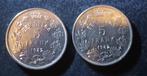Lot: 1 belga, 5 frank 1932 VL, pos A & B - Albert I, Postzegels en Munten, Verzenden, Losse munt