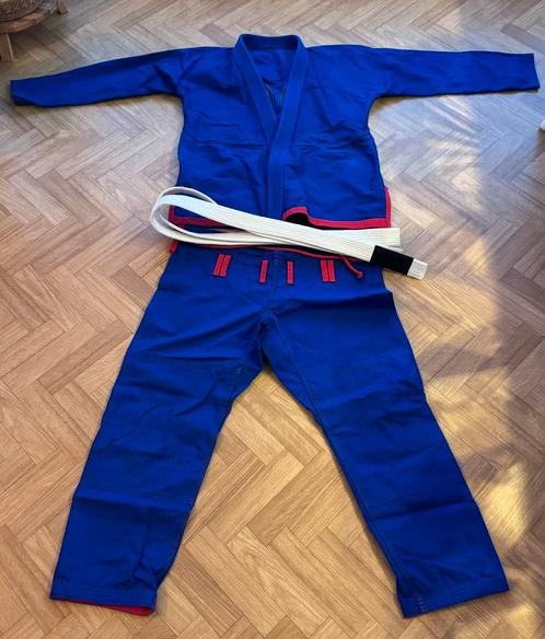 Nieuwe Donkerblauwe BJJ Gi set – Maat A2 – 2x gebruikt, Sport en Fitness, Vechtsporten en Zelfverdediging, Zo goed als nieuw, Jiu-Jitsu