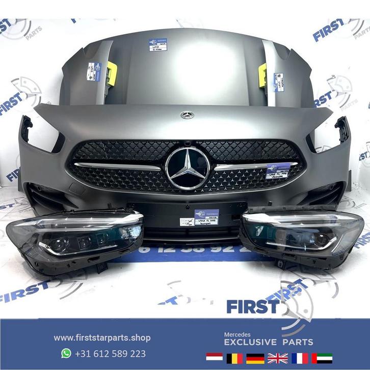 2024 W247 AMG VOORKOP Mercedes B Klasse FACELIFT 2023-2026 O, Auto-onderdelen, Carrosserie, Bumper, Mercedes-Benz, Voor, Gebruikt
