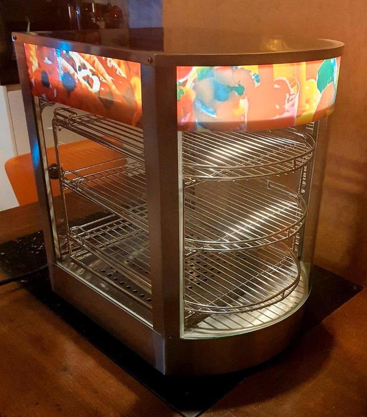 Warmhoudvitrine Pizza, Snacks, Gerechten, Gebak, prima staat, Zakelijke goederen, Horeca | Keukenapparatuur, Bakkerij en Slagerij