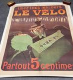 Affiche " Le Velo " - Misti ( Ferdinand Mifliez ), Ophalen of Verzenden