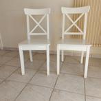 2 Ikea keukenstoelen, Ophalen, Gebruikt