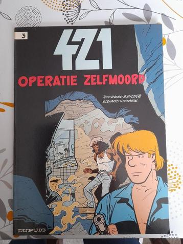 421 nr 3 "Operatie Zelfmoord"eerste druk 1986 beschikbaar voor biedingen