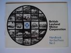 British Leyland BLMC 1971 Press Brochure Catalogue Prospekt, Verzenden, Zo goed als nieuw, Overige merken, BL