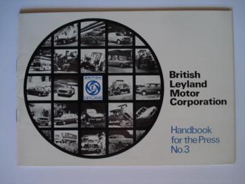 British Leyland BLMC 1971 Press Brochure Catalogue Prospekt beschikbaar voor biedingen