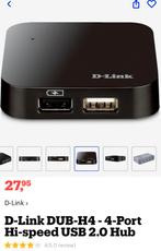 D-Link DUB-H4, Comme neuf, D-Link, Enlèvement ou Envoi, Hub USB